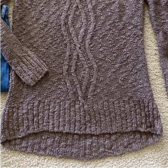 Anthropologie Moth Cowl Button Neck Sweater - Picture 4 of 9